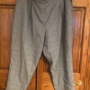 Loft Petite - XXLP Pull-on Taper, Plaid Pants